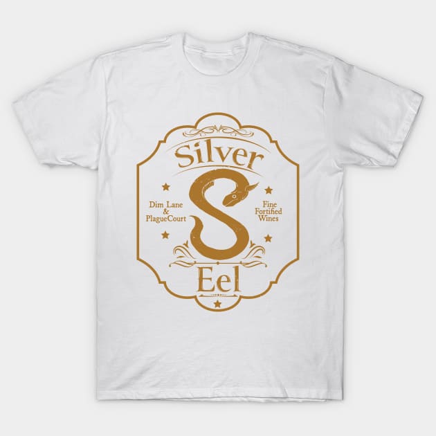 Silver Eel bronze T-Shirt by Bogelbear